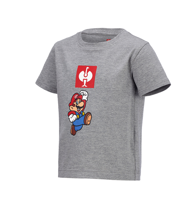 Överdelar: Super Mario T-shirt, barn + gråmelerad 2