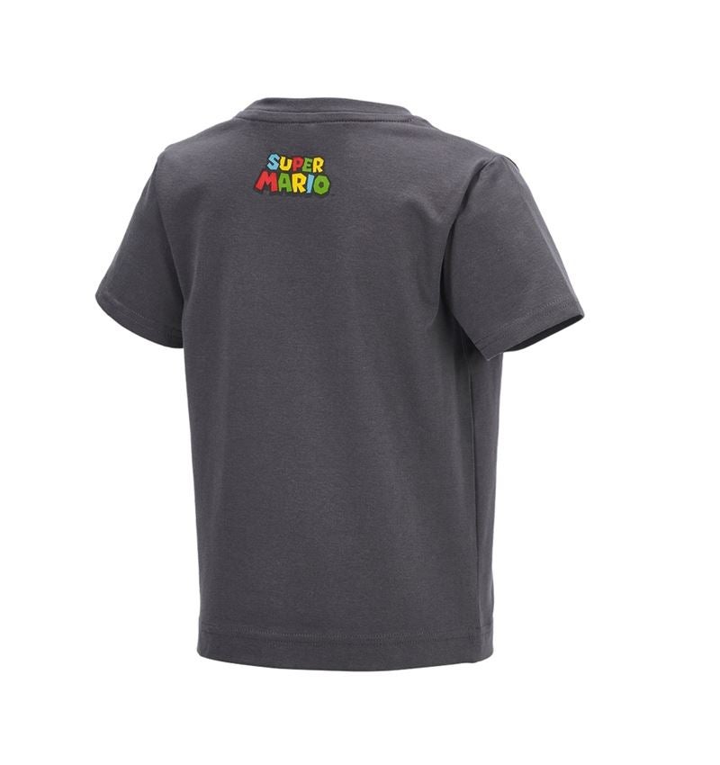 Överdelar: Super Mario T-shirt, barn + antracit 2