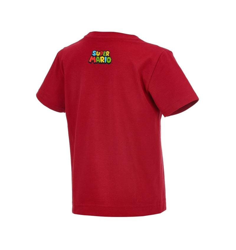 Överdelar: Super Mario T-shirt, barn + eldröd 3