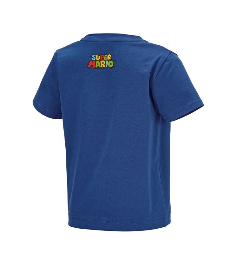 Överdelar: Super Mario T-shirt, barn + alkaliblå 3