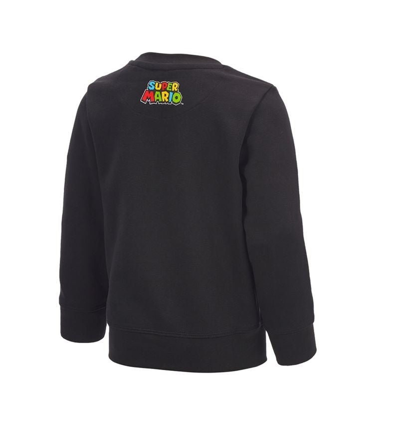 Samarbeten: Super Mario sweatshirt, barn + svart 2