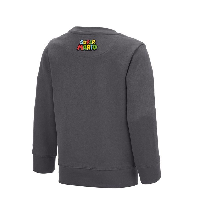 Överdelar: Super Mario sweatshirt, barn + antracit 3