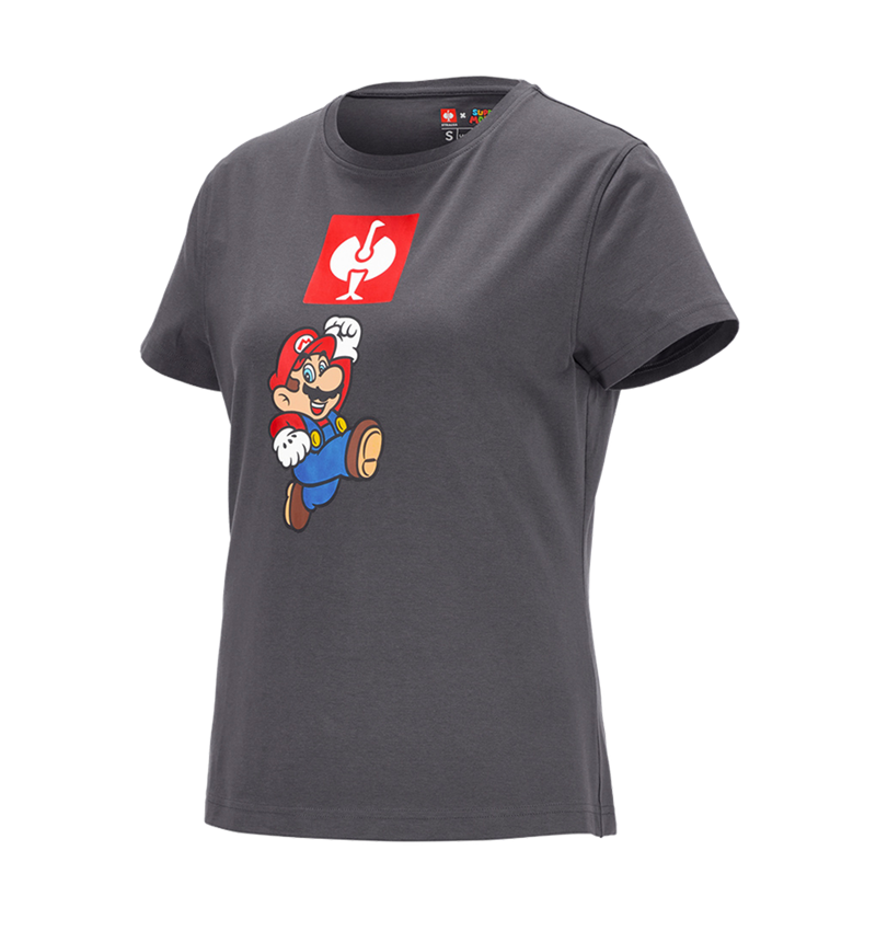 Överdelar: Super Mario T-shirt, dam + antracit 1