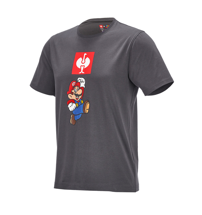 Samarbeten: Super Mario t-shirt, herr + antracit 2