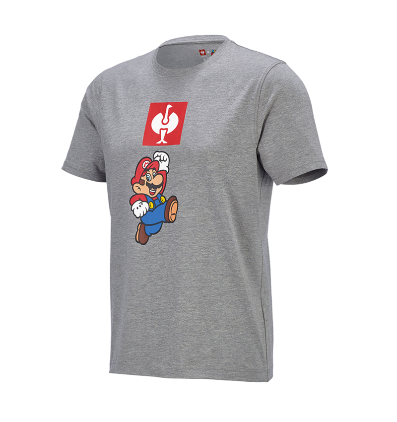 Samarbeten: Super Mario t-shirt, herr + gråmelerad 1