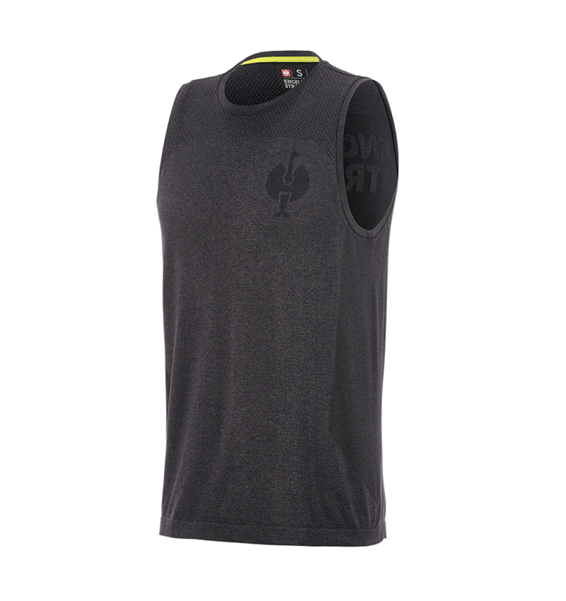 Överdelar: Athletic-shirt seamless e.s.trail + svart melange 5