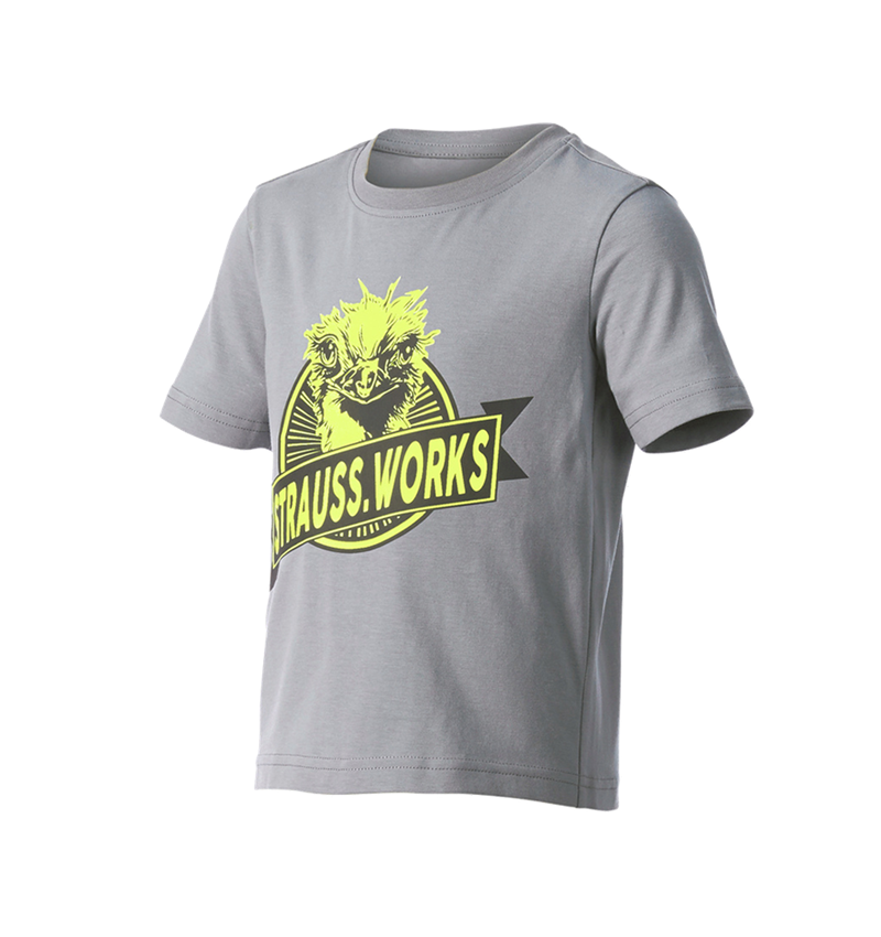 Kläder: e.s. t-shirt strauss works, barn + platina 5