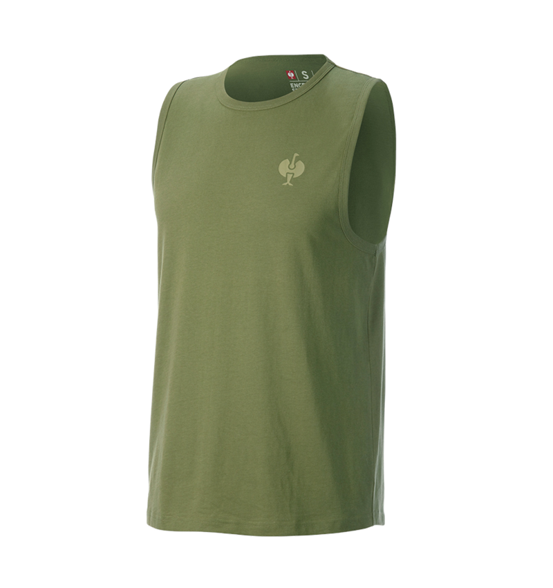 Överdelar: Athletic-shirt e.s.iconic + berggrön 3