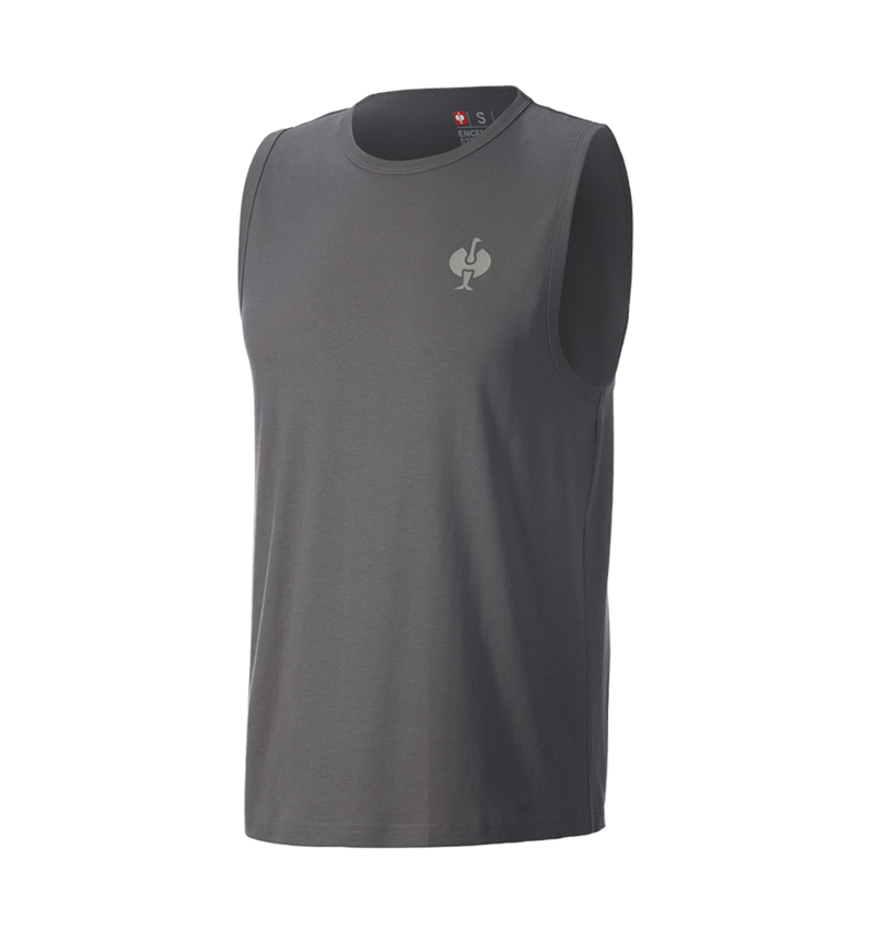 Överdelar: Athletic-shirt e.s.iconic + karbongrå 3