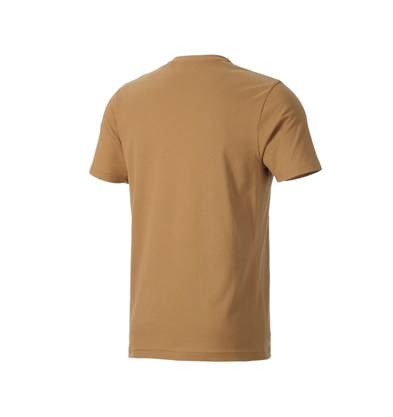 Överdelar: T-Shirt e.s.iconic works + mandelbrun 3