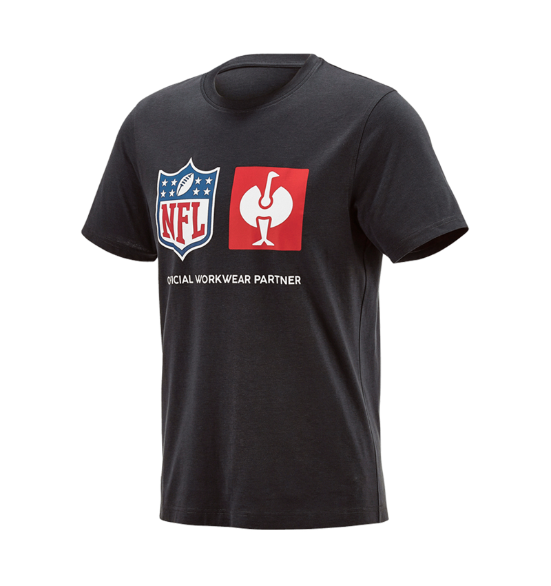 Samarbeten: NFL T-Shirt cotton + svart 6