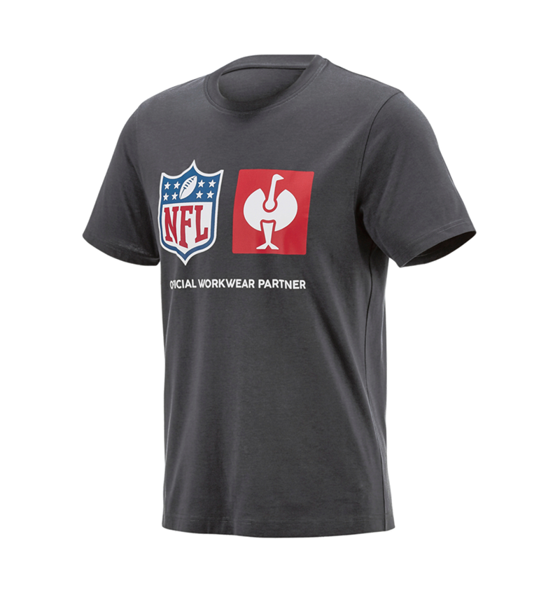 Samarbeten: NFL T-Shirt cotton + karbongrå 5