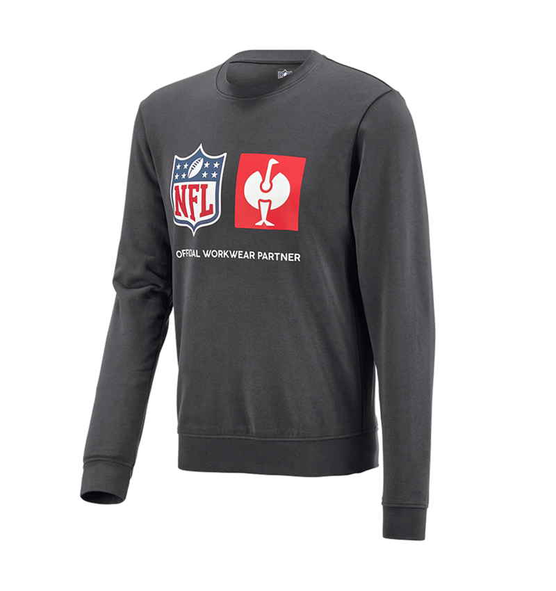 Överdelar: NFL Sweatshirt cotton + karbongrå 4