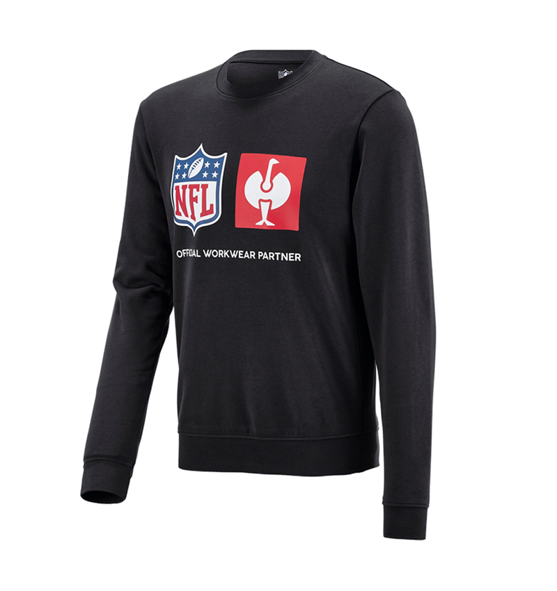 Samarbeten: NFL Sweatshirt cotton + svart 3