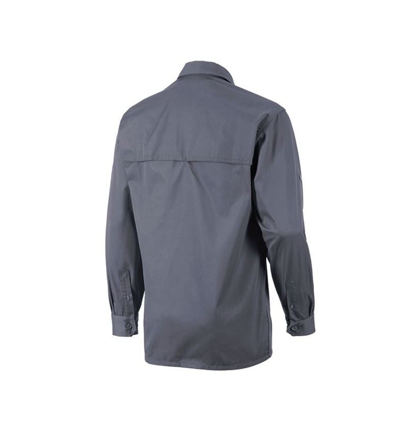Shirts, Pullover & more: Work shirt e.s.classic, long sleeve + grey 3