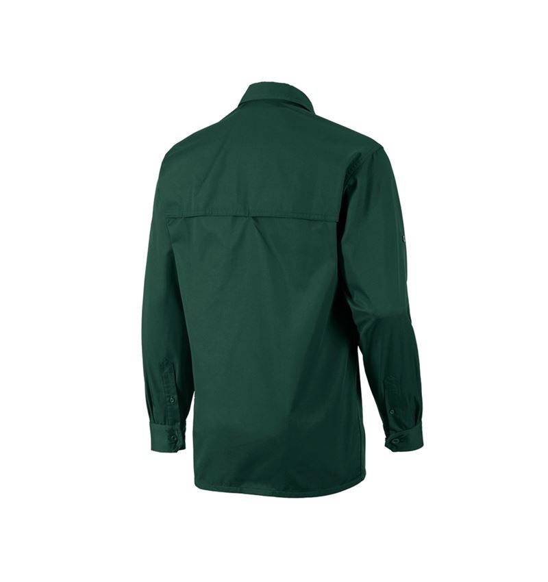 Joiners / Carpenters: Work shirt e.s.classic, long sleeve + green 1