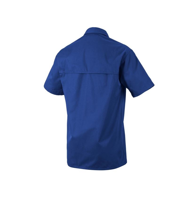 Överdelar: Arbetsskjorta e.s.classic, kortärmad + kornblå 1