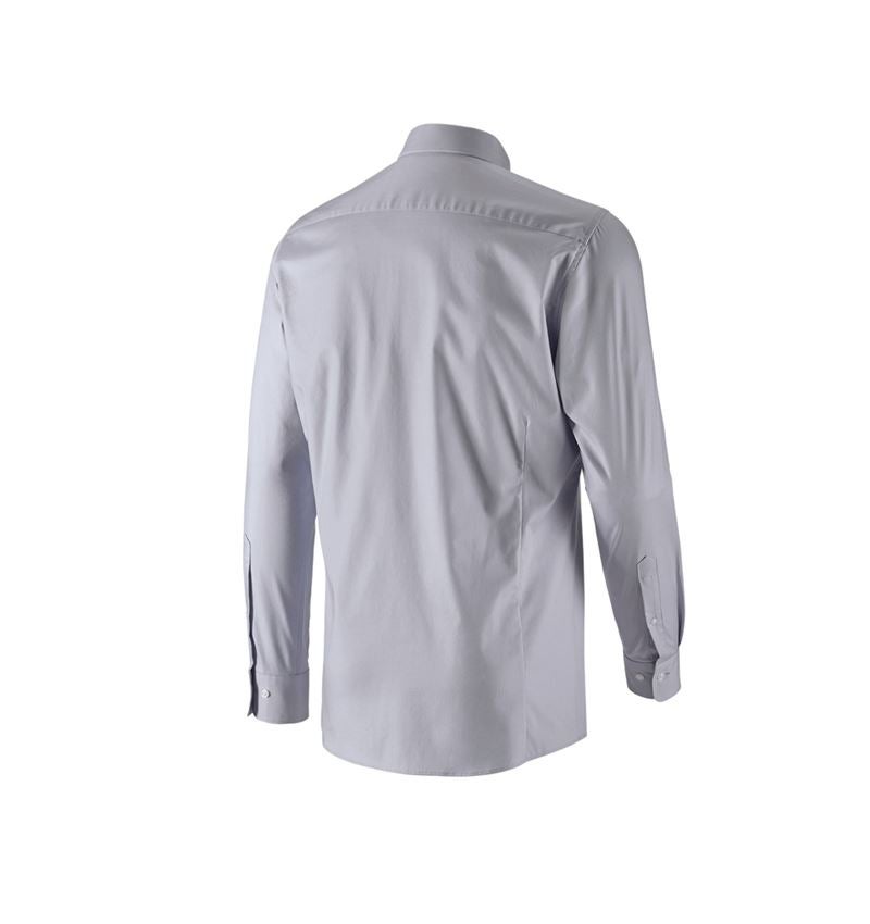 Teman: e.s. Kontorsskjorta cotton stretch, slim fit + dimmgrå 5