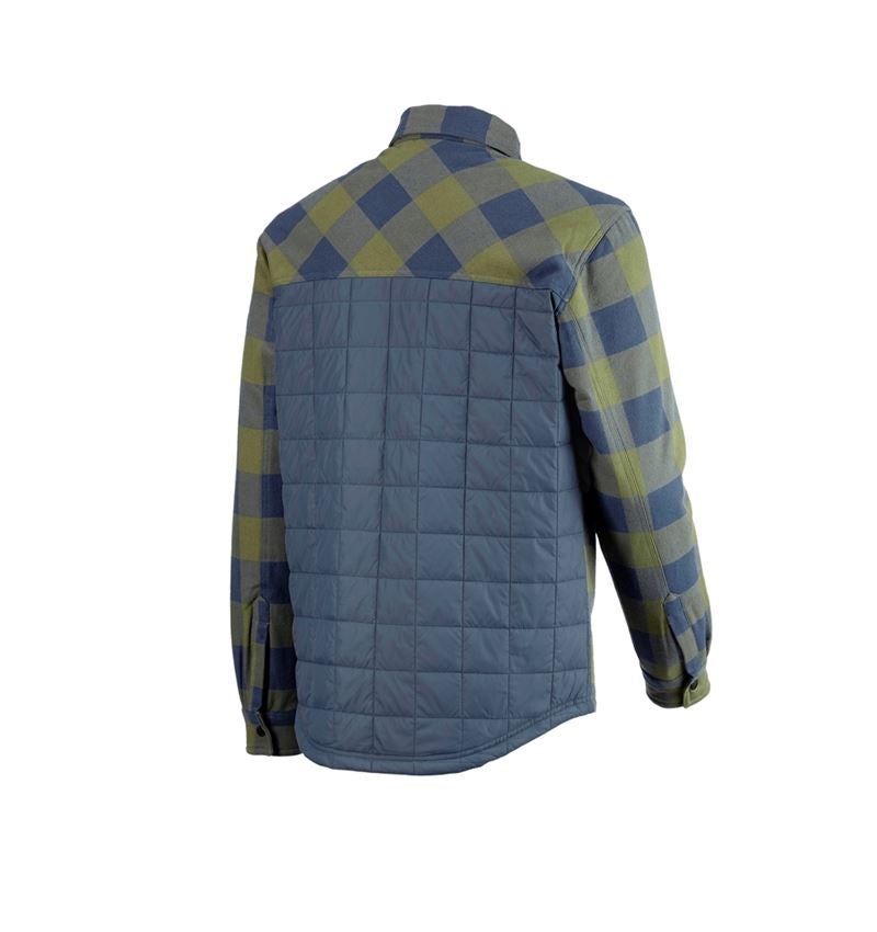 Shirts, Pullover & more: Allseason check shirt e.s.iconic + mountaingreen/oxidblue 6