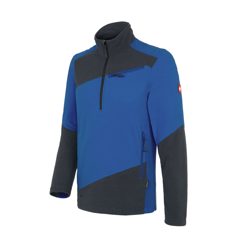 Shirts, Pullover & more: Fleece troyer e.s.motion 2020 + gentianblue/graphite 2