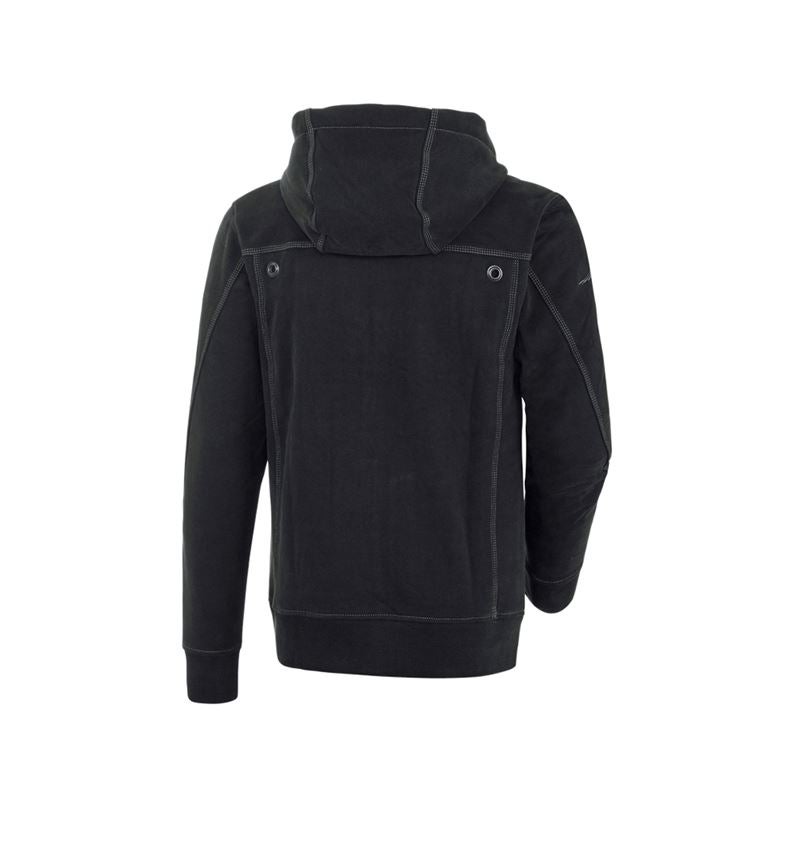 Shirts, Pullover & more: Hooded jacket cotton e.s.roughtough + black 3