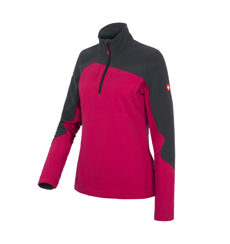Gardening / Forestry / Farming: Fleece troyer e.s.motion 2020, ladies' + berry/graphite 2