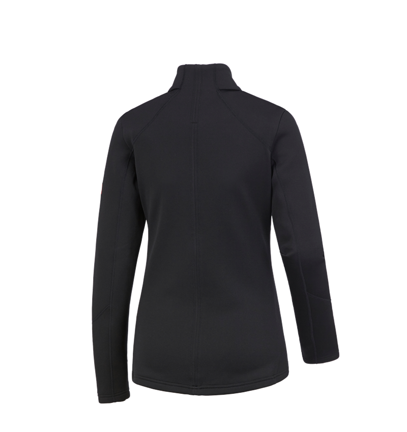Gardening / Forestry / Farming: e.s. Functional sweat jacket melange, ladies' + black 1