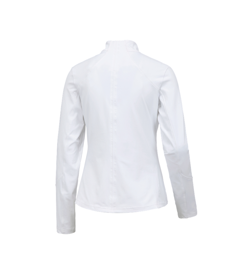 Topics: e.s. Functional sweat jacket solid, ladies' + white 2
