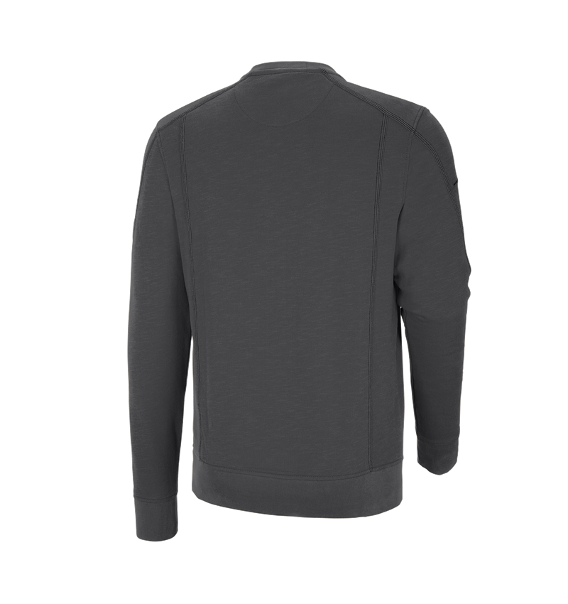 Överdelar: Sweatshirt cotton slub e.s.roughtough + titan 5