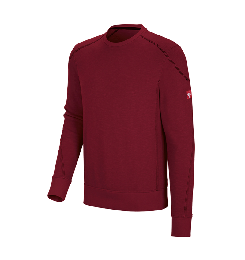 Överdelar: Sweatshirt cotton slub e.s.roughtough + rubin 2