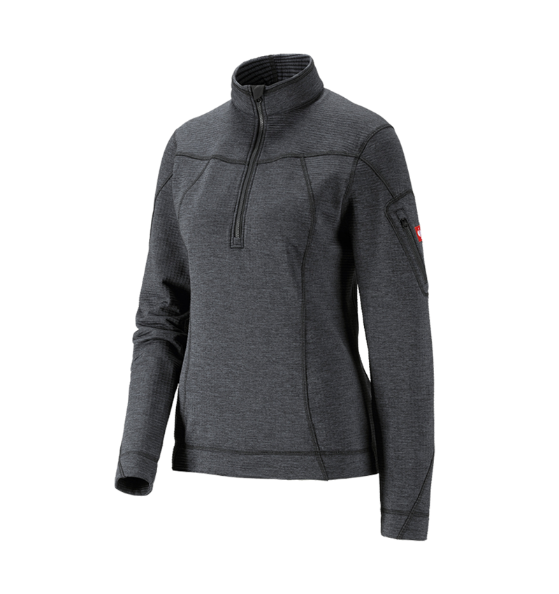 Shirts, Pullover & more: Troyer climacell e.s.dynashield, ladies' + graphite melange 2