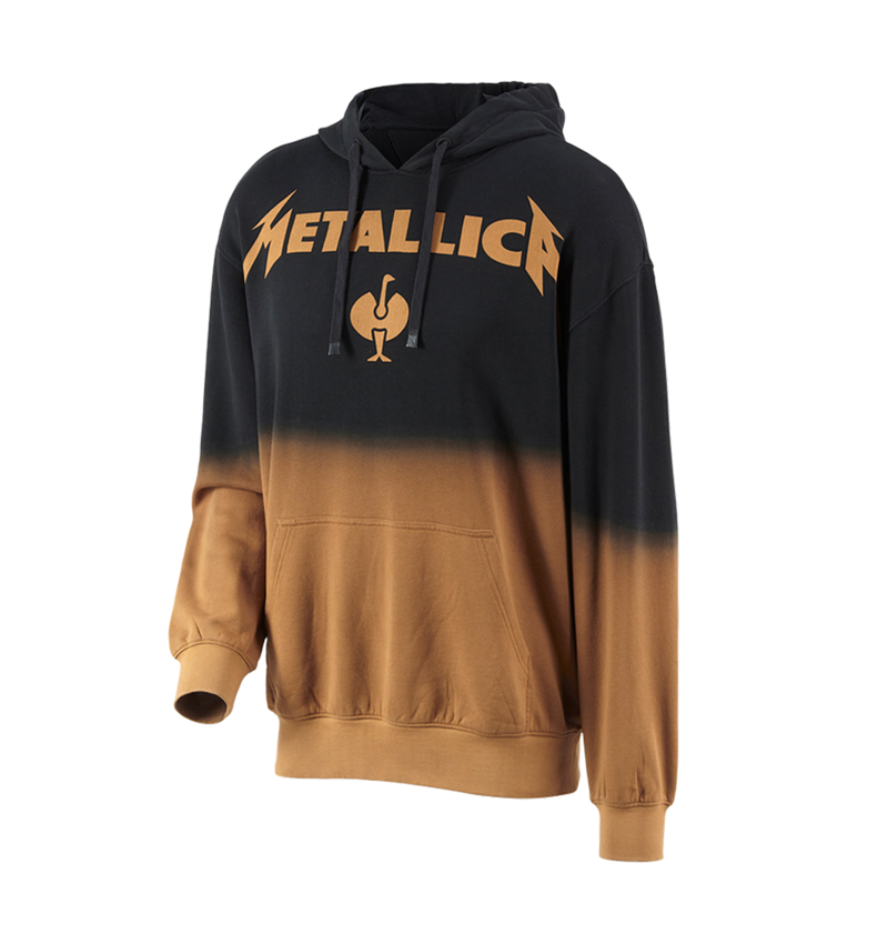 Överdelar: Metallica cotton hoodie, men + svart/rost 3