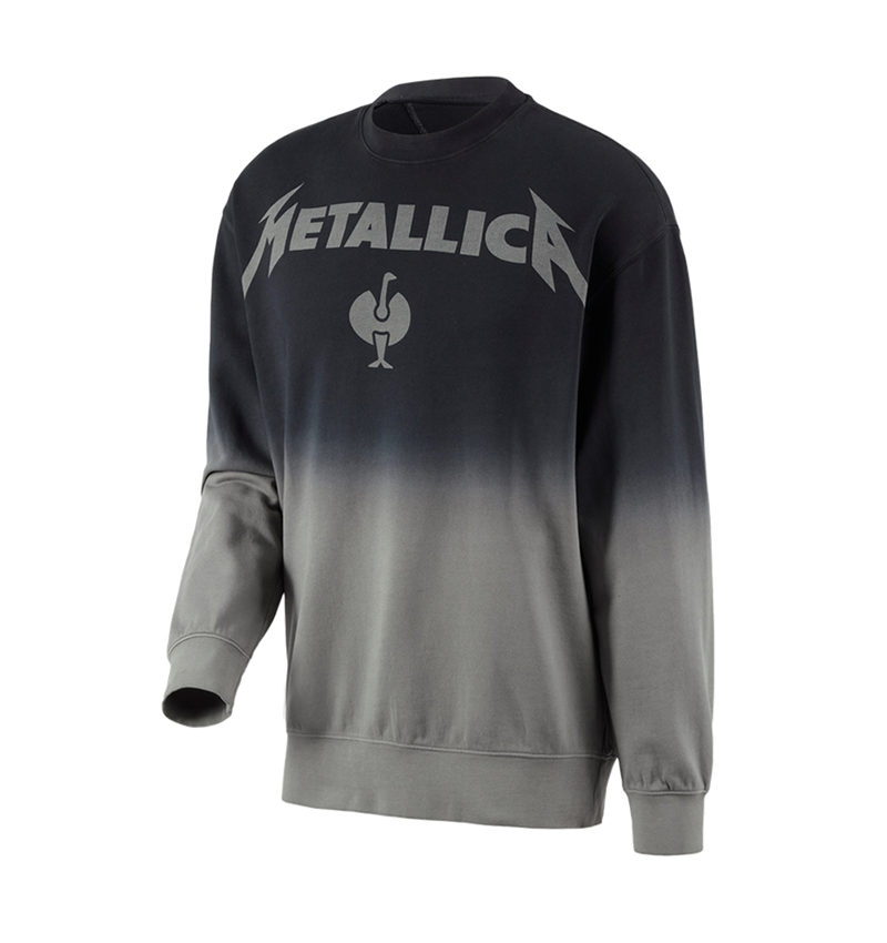Samarbeten: Metallica cotton sweatshirt + svart/granit 3