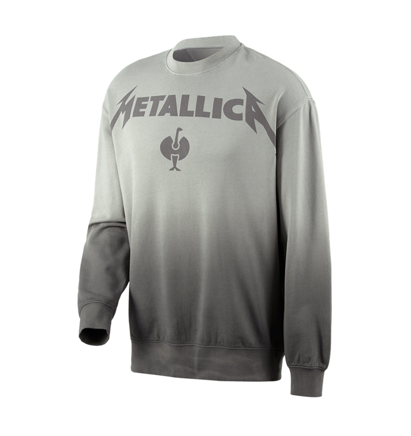 Överdelar: Metallica cotton sweatshirt + magnetgrå/granit 3
