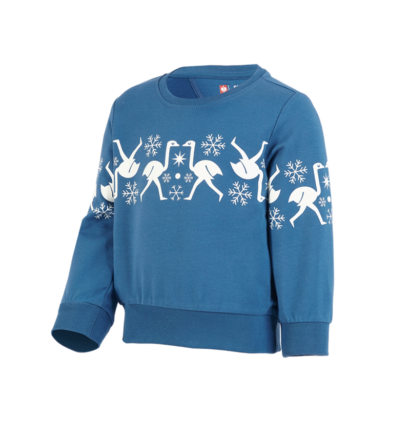 Accessoarer: e.s. Norge-sweatshirt, barn + baltikblå 2