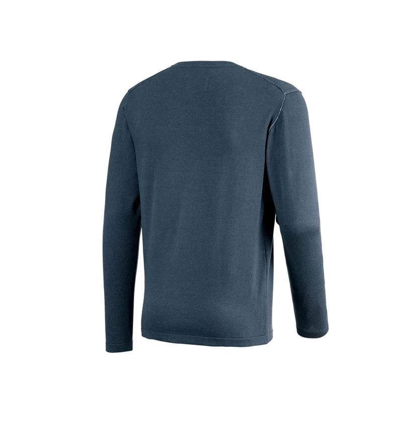 Överdelar: Stickad tröja e.s.iconic + oxidblå 9