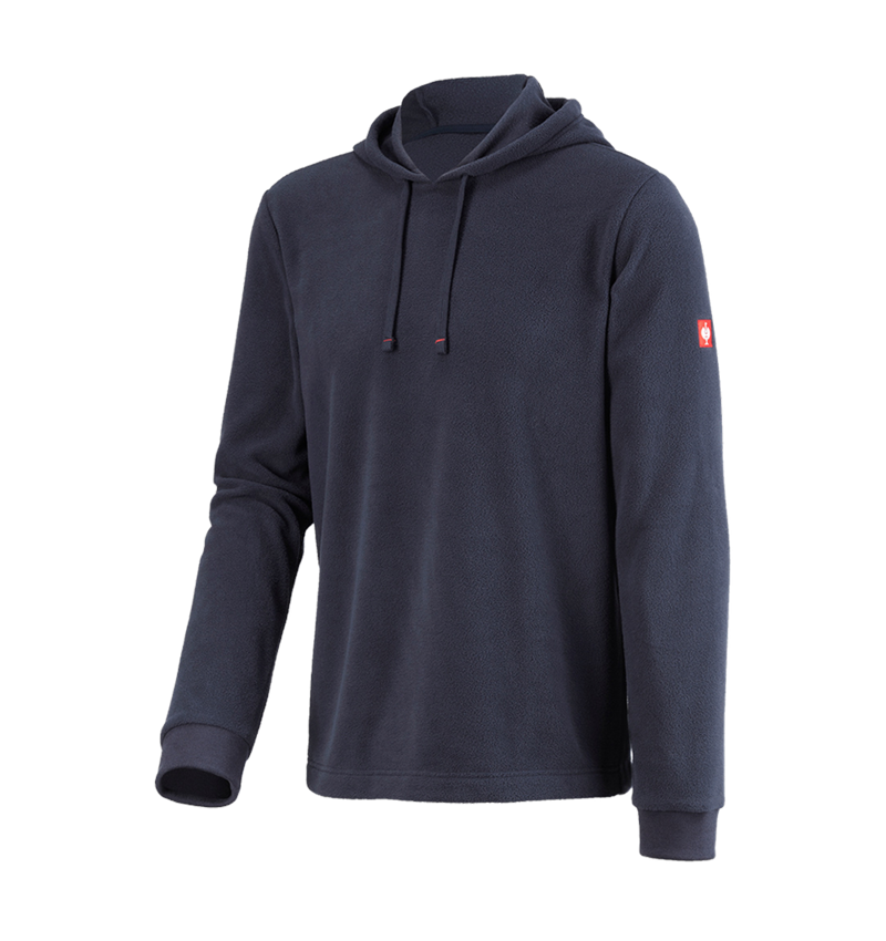 Accessories: e.s. Fleece Hoody + navy 3