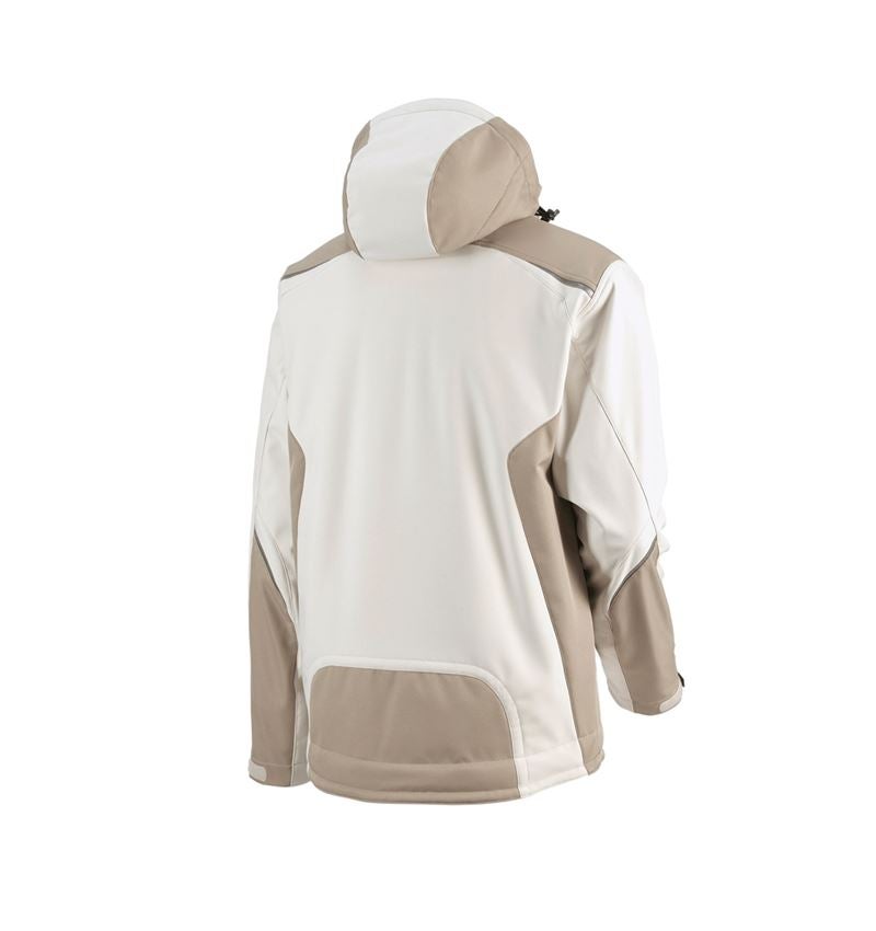 Cold: Softshell jacket e.s.motion + plaster/clay 3