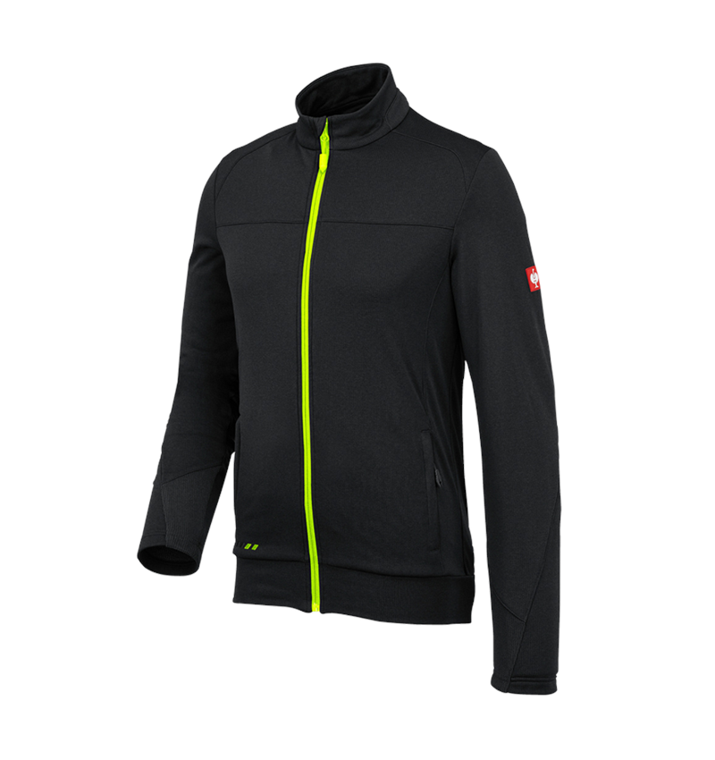 Plumbers / Installers: FIBERTWIN® clima-pro jacket e.s.motion 2020 + black/high-vis yellow 2