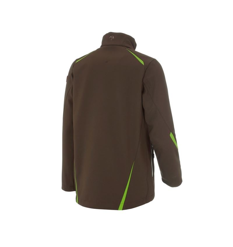 Plumbers / Installers: Softshell jacket e.s.motion 2020 + chestnut/seagreen 3