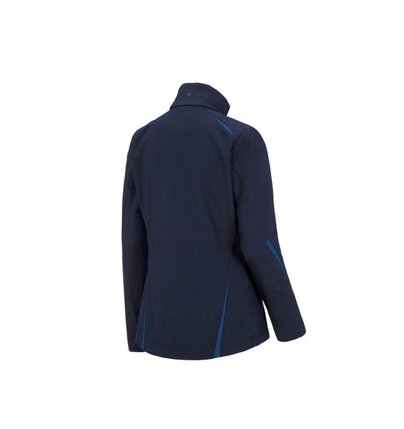 Plumbers / Installers: Softshell jacket e.s.motion 2020, ladies' + navy/atoll 3