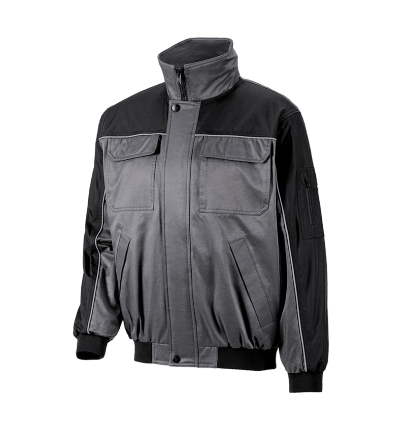 Plumbers / Installers: Functional jacket e.s.image + grey/black 2