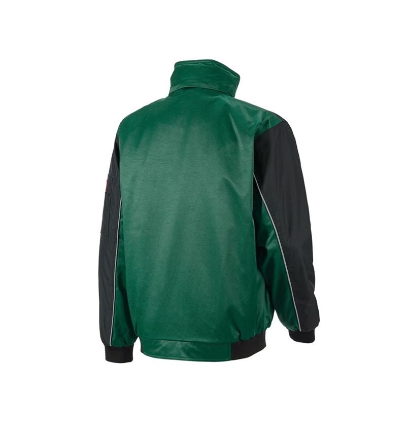 Work Jackets: Functional jacket e.s.image + green/black 6