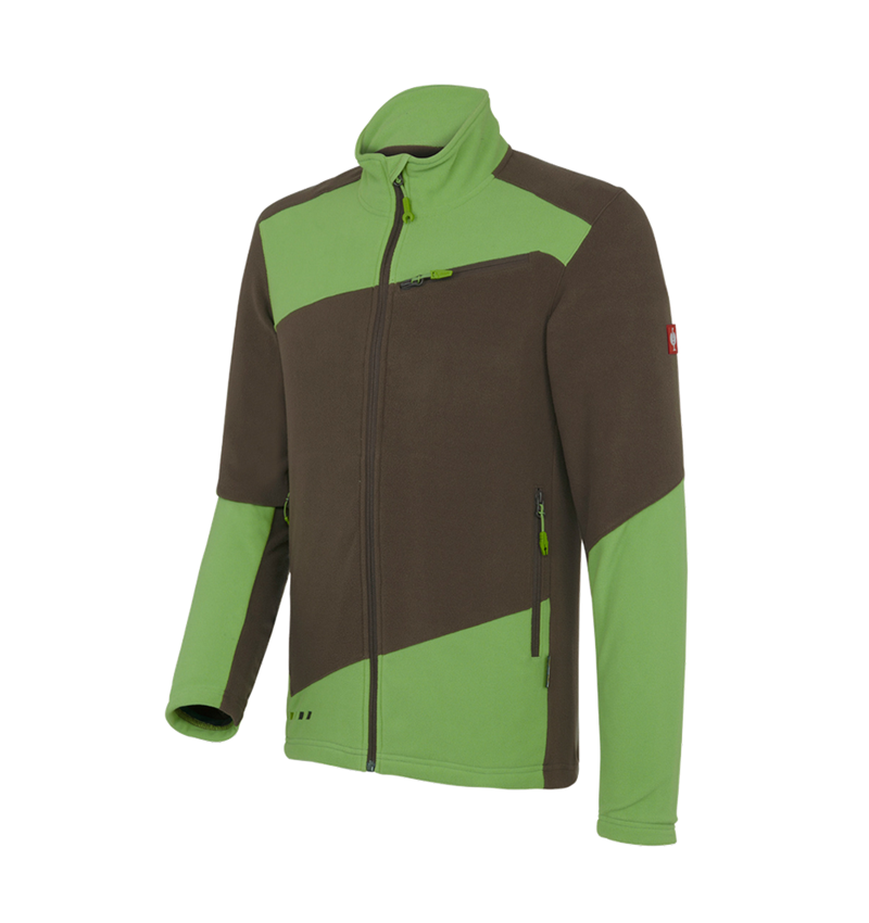 Gardening / Forestry / Farming: Fleece jacket e.s.motion 2020 + chestnut/seagreen 2