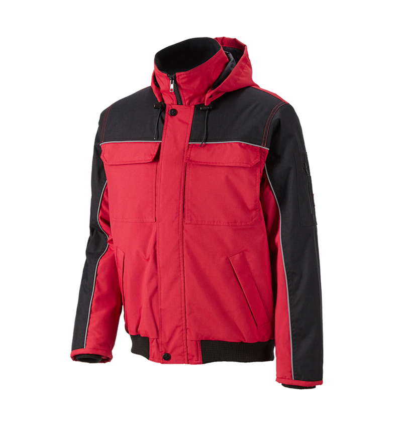 Work Jackets: Pilot jacket e.s.image  + red/black 3