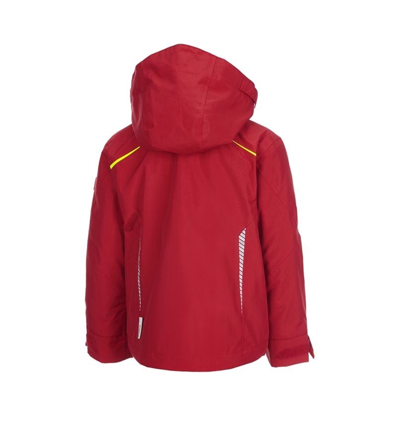 Topics: 3 in 1 functional jacket e.s.motion 2020,  childr. + fiery red/high-vis yellow 2