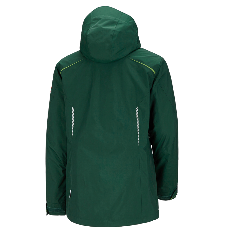 Gardening / Forestry / Farming: 3 in 1 functional jacket e.s.motion 2020, men's + green/seagreen 3