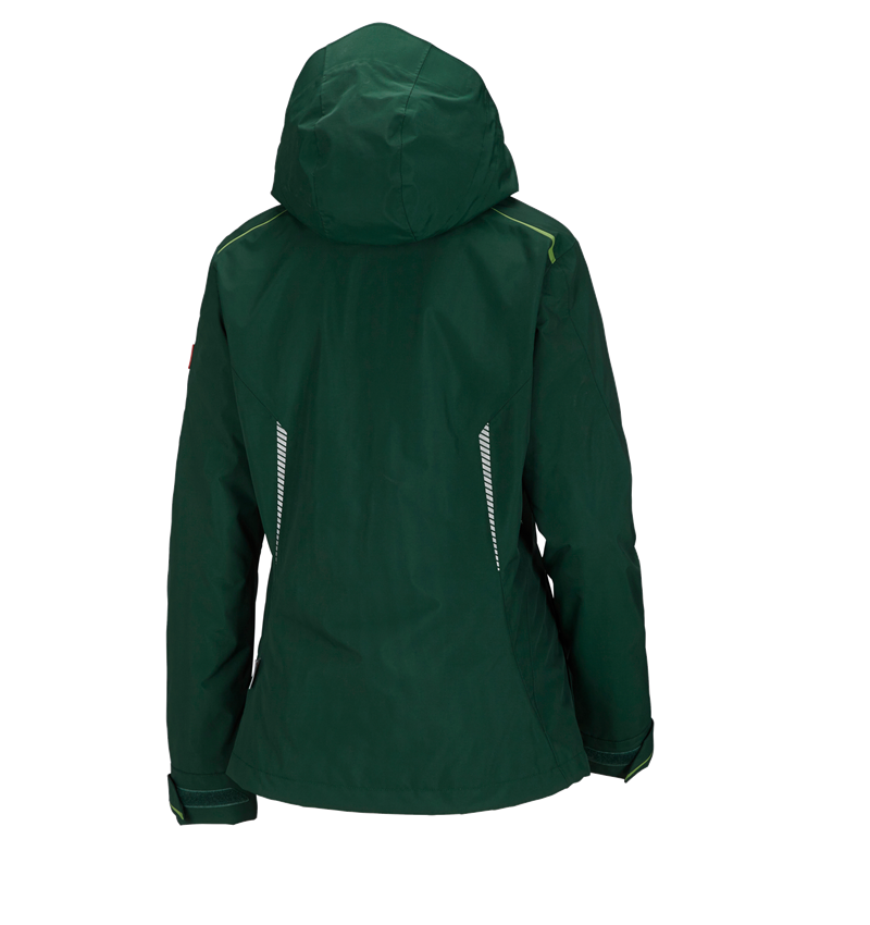 Cold: 3 in 1 functional jacket e.s.motion 2020, ladies' + green/seagreen 3