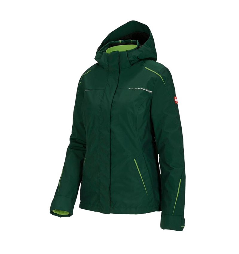 Gardening / Forestry / Farming: 3 in 1 functional jacket e.s.motion 2020, ladies' + green/seagreen 2