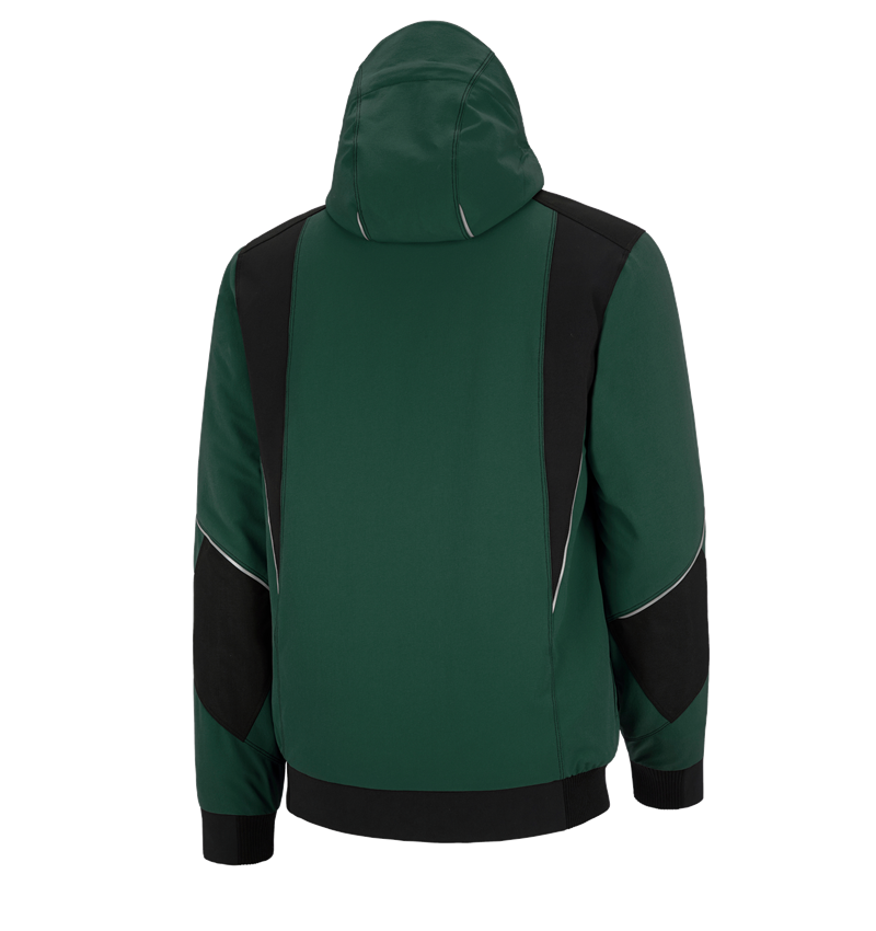 Gardening / Forestry / Farming: Winter functional jacket e.s.dynashield + green/black 3
